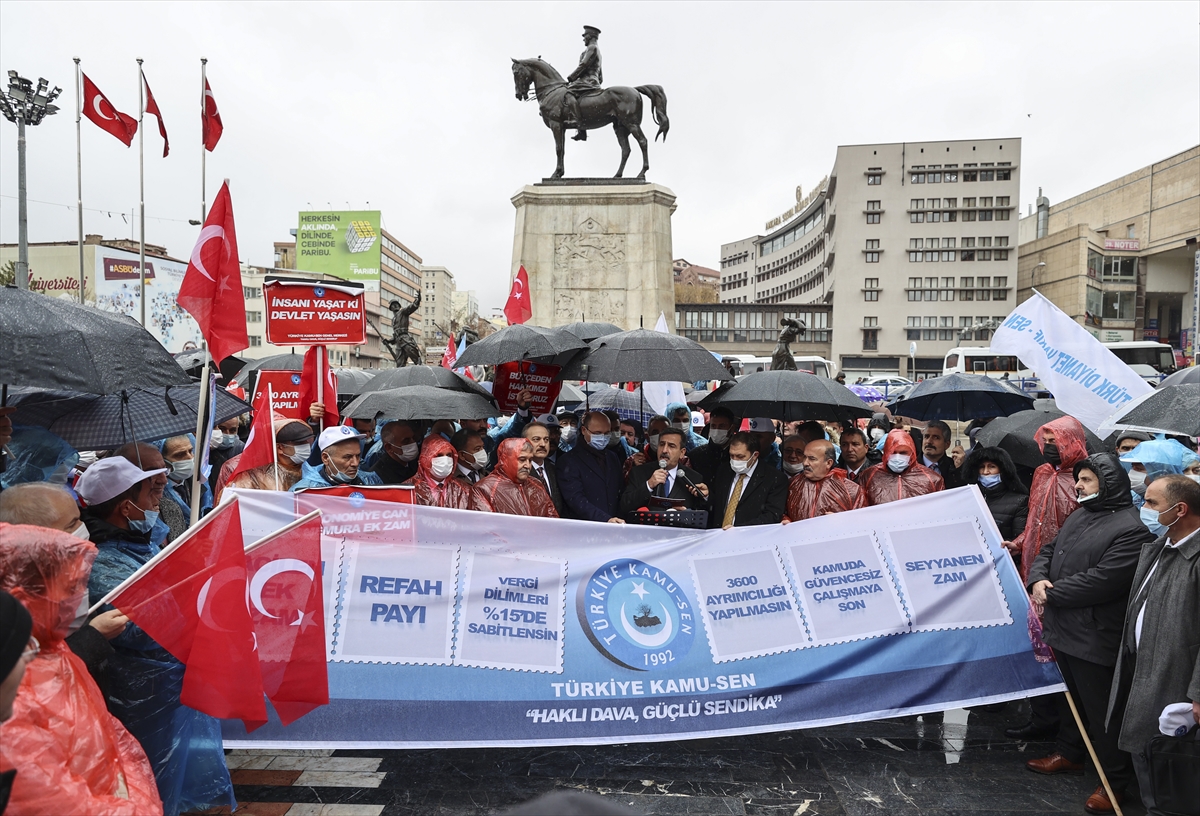 Türkiye Kamu-Sen'den ek zam ve refah payı talebi