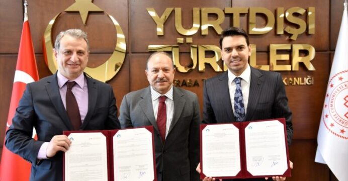 YTB ve Hoca Ahmet Yesevi Üniversitesi arasında iş birliği protokolü