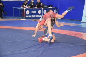 TEKİRDAĞ (AA) – 23 Yaş Altı Kadınlar Türkiye Güreş Şampiyonası,