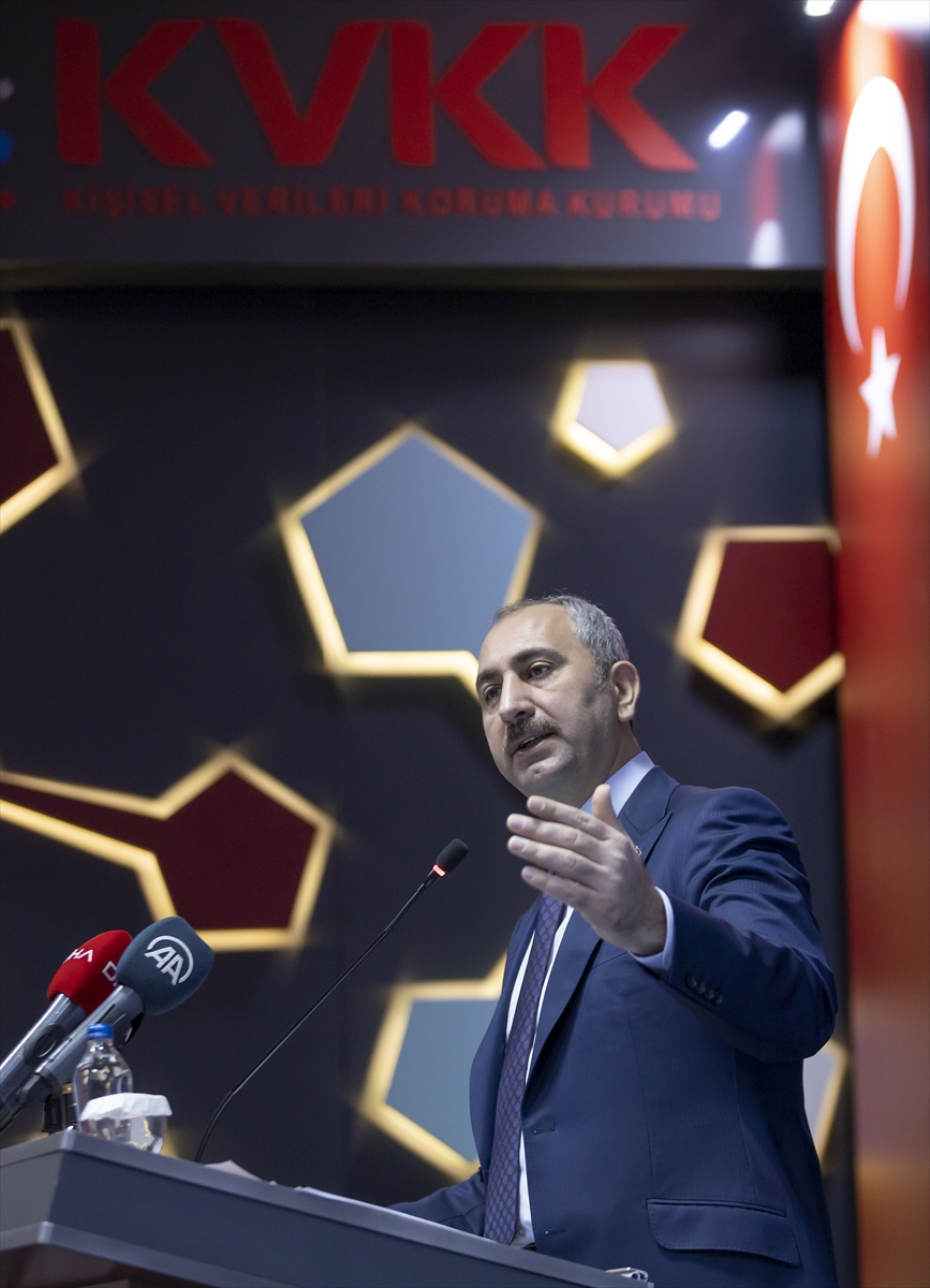 Adalet Bakanı Gül, 28 Ocak Veri Koruma Günü programında konuştu:
