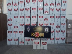 ADANA (AA) – Adana'da, fabrikada kaçak üretilen 4 milyon 720