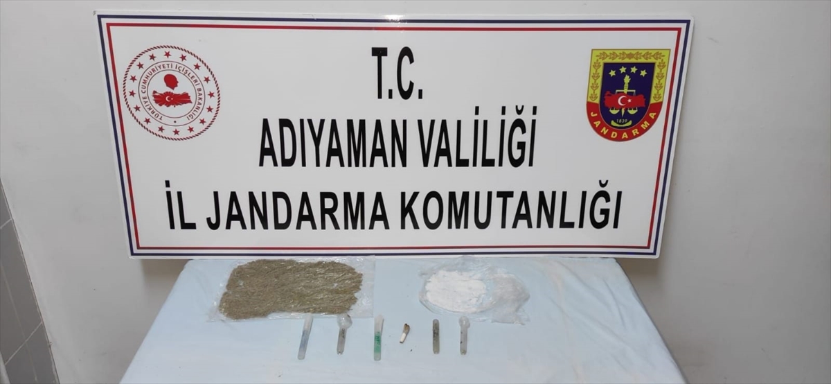 Adıyaman'da uyuşturucu operasyonunda 3 şüpheli yakalandı