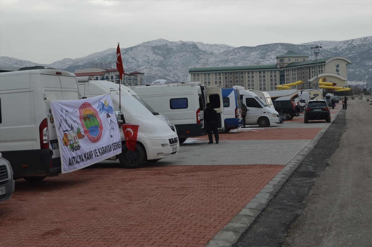 Afyonkarahisar'daki KaravanFest'in kamp “ateşi” yakıldı