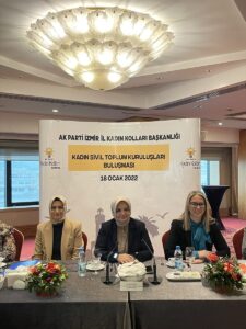 İZMİR (AA) – AK Parti Genel Merkez Kadın Kolları Başkanı