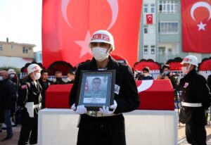 MERSİN (AA) – Şanlıurfa'nın Akçakale ilçesindeki sınır hattında, teröristlerce döşenen