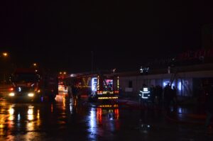 AKSARAY (AA) – Aksaray'da bir dinlenme tesisinde çıkan yangın itfaiye