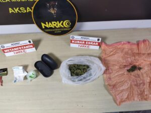 AKSARAY (AA) – Aksaray'da uyuşturucu satıcılarına yönelik operasyonda gözaltına alınan