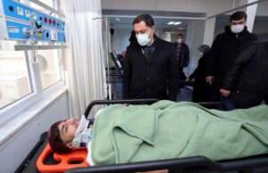 AMASYA (AA) – Amasya'da Batman Petrolspor Kulübü kafilesini taşıyan minibüsün