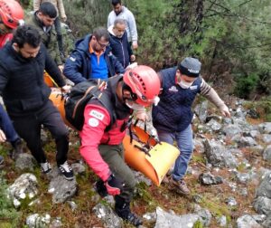 ANTALYA (AA) – Antalya'nın Kaş ilçesinde kaybolan 91 yaşındaki yaşlı