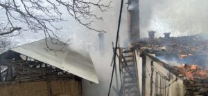 ARTVİN (AA) – Artvin'in Yusufeli ilçesinde çıkan yangında 4 ev