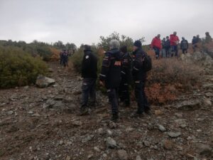 BURDUR (AA) – Burdur'un Yeşilova ilçesinde kardeşiyle çıktığı avda kaybolan
