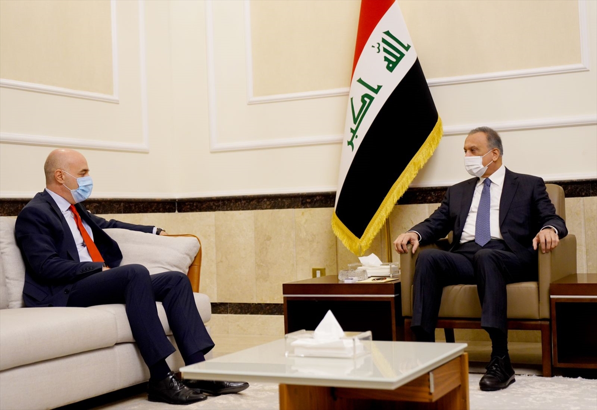 Büyükelçi Güney Irak Başbakanı Kazımi ile ikili ilişkileri görüştü
