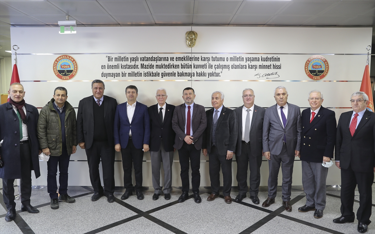 CHP Genel Başkan Yardımcısı Ağbaba'dan TÜED'e ziyaret