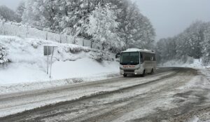 KÜTAHYA (AA) – Kütahya'nın Domaniç ile Bursa'nın İnegöl ilçesi arasında