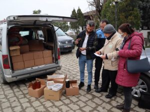 DÜZCE (AA) – Düzce'de yol kontrolü sırasında bir araçta 935