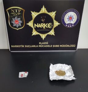 ELAZIĞ (AA) – Elazığ'da uyuşturucu satıcılarına yönelik düzenlenen operasyonda bir