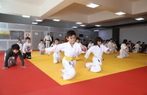 ANKARA (AA) – Devlet Bahçeli Tesisleri Judo Eğitim Merkezi'nde, "Sporla