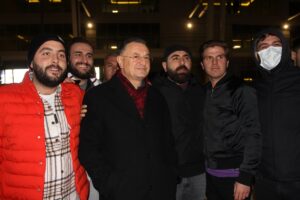 HATAY (AA) – Galatasaray'ı 4-2 yenen Atakaş Hatayspor'da kulüp onursal