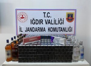 IĞDIR (AA) – Iğdır'da düzenlenen uyuşturucu ve kaçakçılık operasyonunda 9