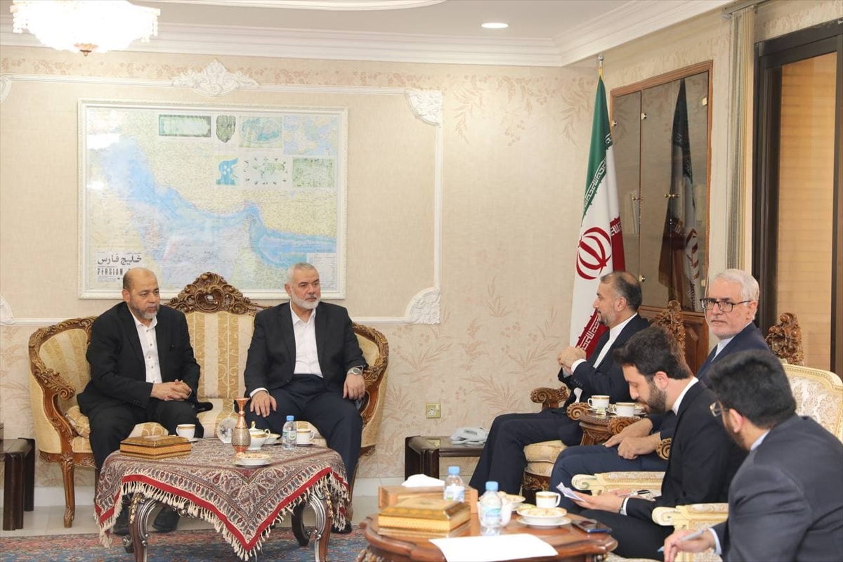 İran Dışişleri Bakanı Abdullahiyan Doha'da Hamas lideri Heniyye ile görüştü