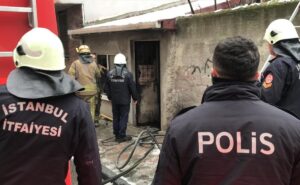 İSTANBUL (AA) – İstanbul Beyoğlu'nda tek katlı müstakil evde çıkan