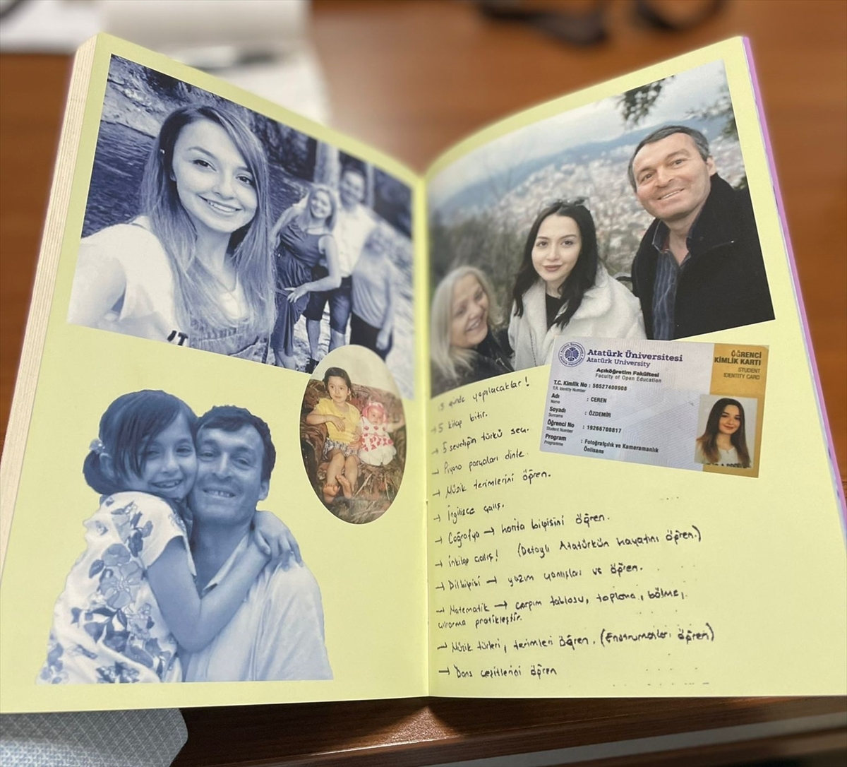 “İyi ki Doğdun Ceren” kitabının geliri 40 kız öğrenciye burs oldu