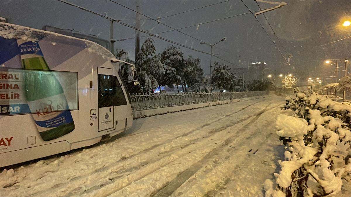 Kabataş-Bağcılar Tramvayında seferler durduruldu