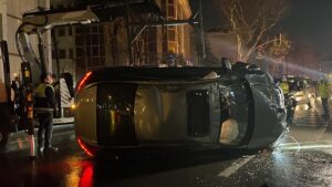 İSTANBUL (AA) – İstanbul'un Kadıköy ilçesinde meydana gelen trafik kazasında