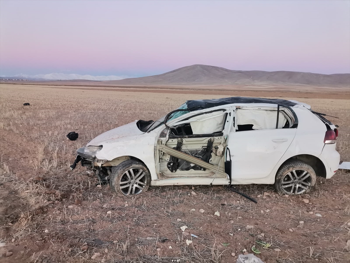 Kahramanmaraş'ta otomobilin devrilmesi sonucu 1 kişi hayatını kaybetti