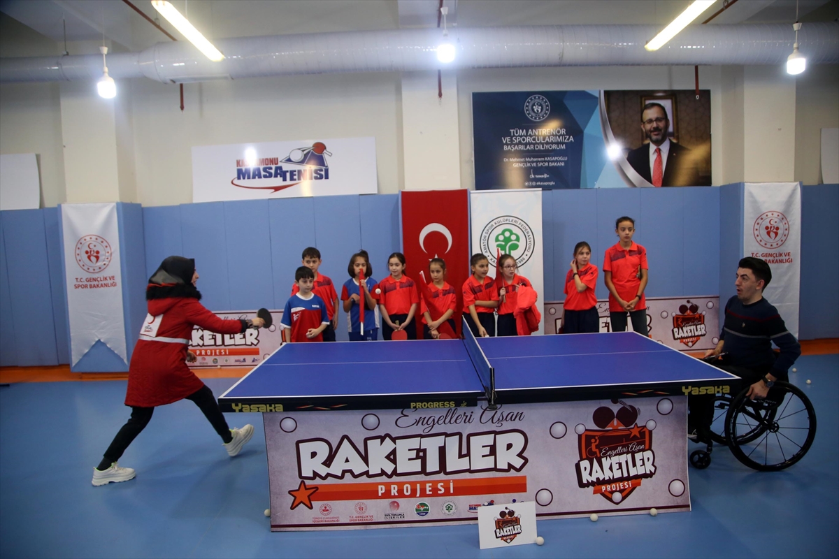 Kastamonu'da “Engelleri Aşan Raketler Projesi”nin tanıtımı yapıldı