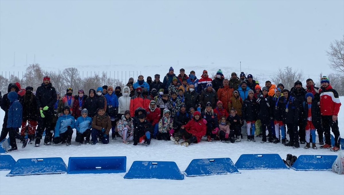 Kayaklı Koşu Eleme yarışları Erzurum'da tamamlandı