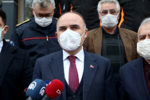 KAYSERİ (AA) – Kayseri'nin Sarıoğlan ilçesindeki 4,9 büyüklüğündeki depremin ardından