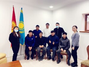 BİŞKEK (AA) – Kazakistan'ın Almatı kentindeki olaylara karıştıkları iddiasıyla alıkonulan