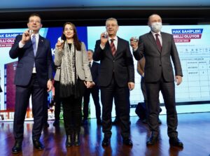 İSTANBUL (AA) – İstanbul Büyükşehir Belediyesi (İBB) iştiraki KİPTAŞ'ın, temelini