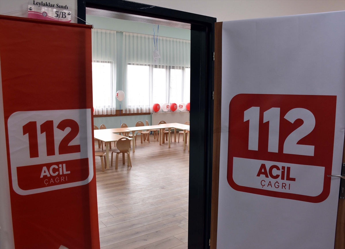 Kırıkkale'de anaokulunda “112 Sınıfı” açıldı