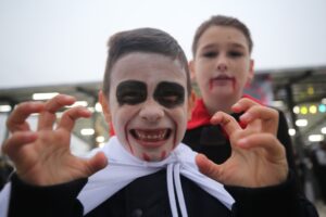 KIRKLARELİ (AA) – Kırklareli'nin Babaeski ilçesinde Balkan geleneği olan "Koleda"