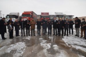 KÜTAHYA (AA) – Kütahya'da "Kış Kapıda Yalnız Bırakma" kampanyası kapsamında