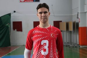 MANİSA (AA) – AHMET BAYRAM – Avrupa üçüncüsü Golbol Erkek