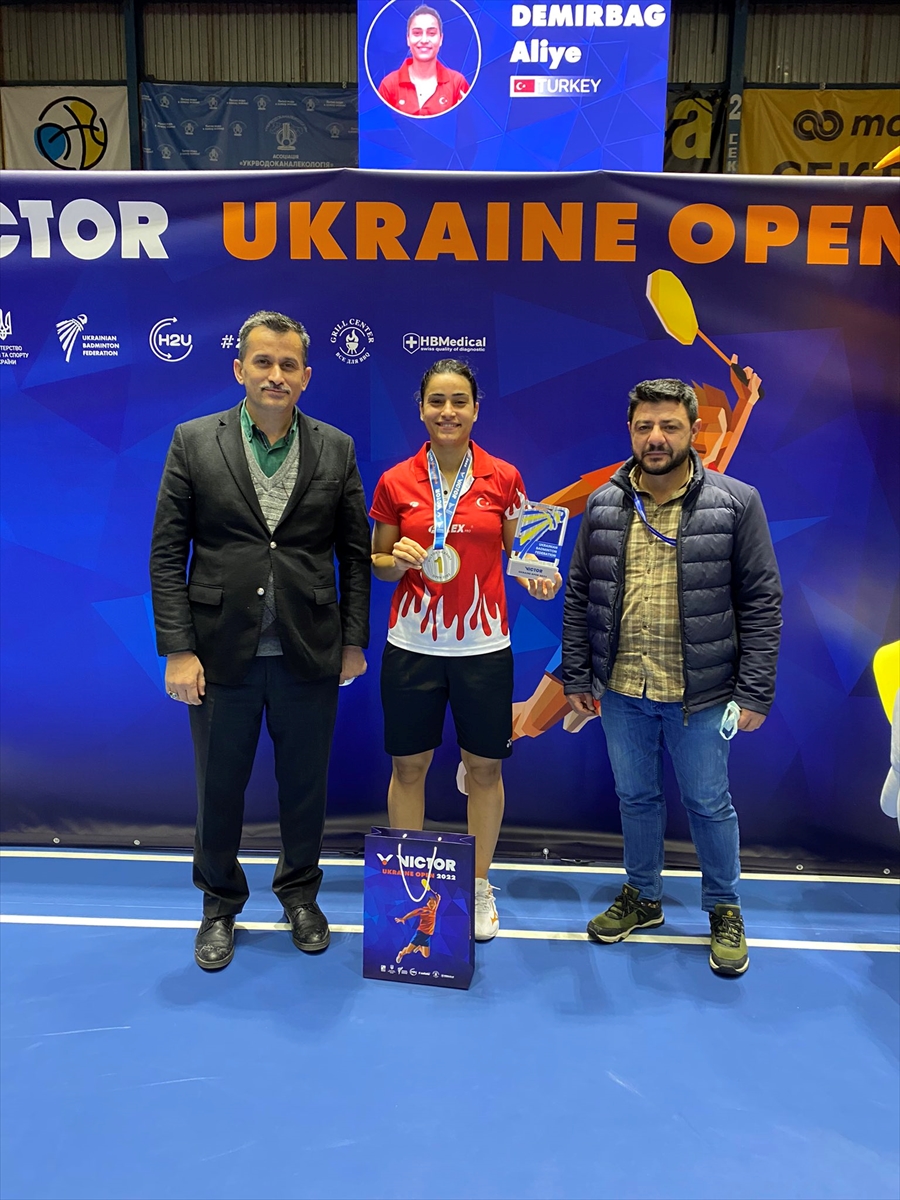 Milli badmintoncu Aliye Demirbağ, Ukrayna Açık'ta şampiyon oldu