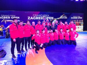 ANKARA (AA) – Grekoromen Güreş Milli Takımı, Hırvatistan'da düzenlenen Grand
