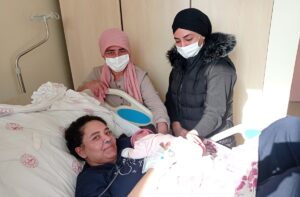 DİYARBAKIR (AA) – Diyarbakır'da yeni tip koronavirüs (Kovid-19) nedeniyle bebeği