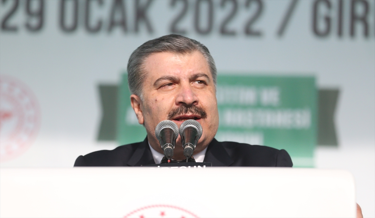 Sağlık Bakanı Fahrettin Koca, Giresun'da konuştu: