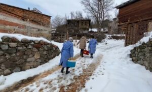 ORDU (AA) – Ordu'da İl Sağlık Müdürlüğü ekipleri, soğuk hava