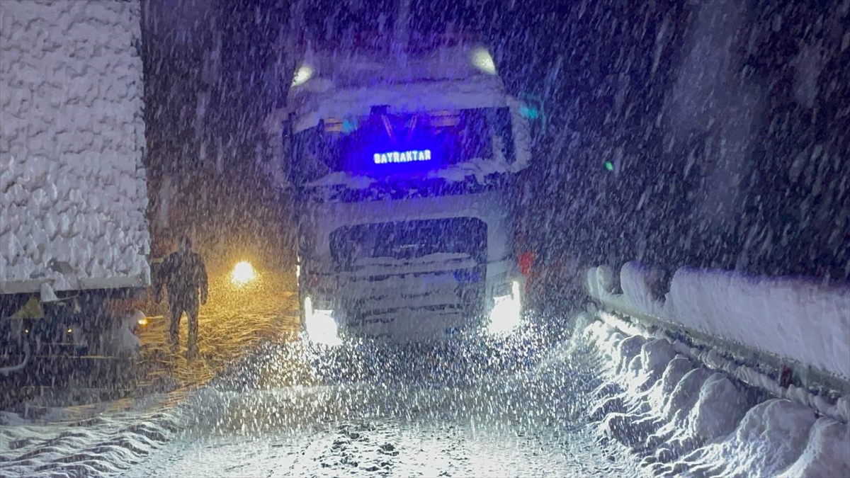 Samsun-Ankara kara yolunda ulaşım kontrollü sağlanıyor