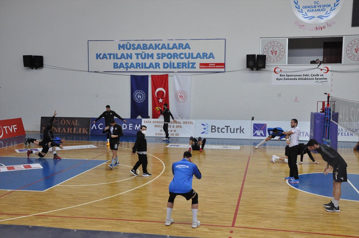 Sorgun Belediyespor, Bingöl Solhanspor maçına hazırlanıyor
