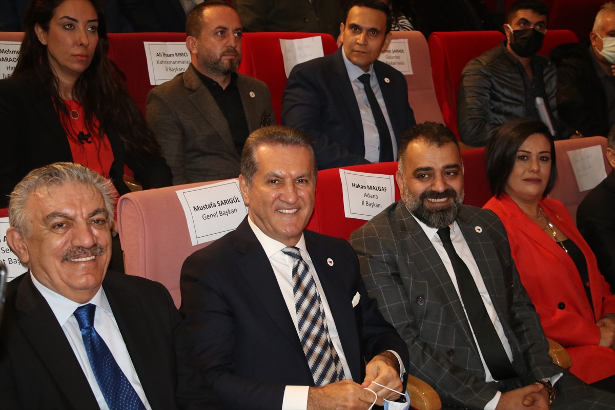 TDP Genel Başkanı Sarıgül, Doğu Akdeniz Bölge Toplantısı'nda konuştu: