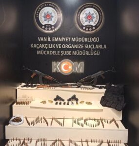 VAN (AA) – Van merkezli 3 ilde düzenlenen organize suç