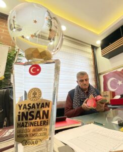 GAZİANTEP (AA) – KEMAL KARAGÖZ – "Yaşayan İnsan Hazineleri Ulusal