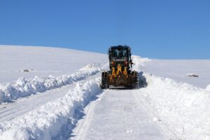 ERZURUM (AA) – Erzurum'da kar ve tipi nedeniyle 397 yerleşim
