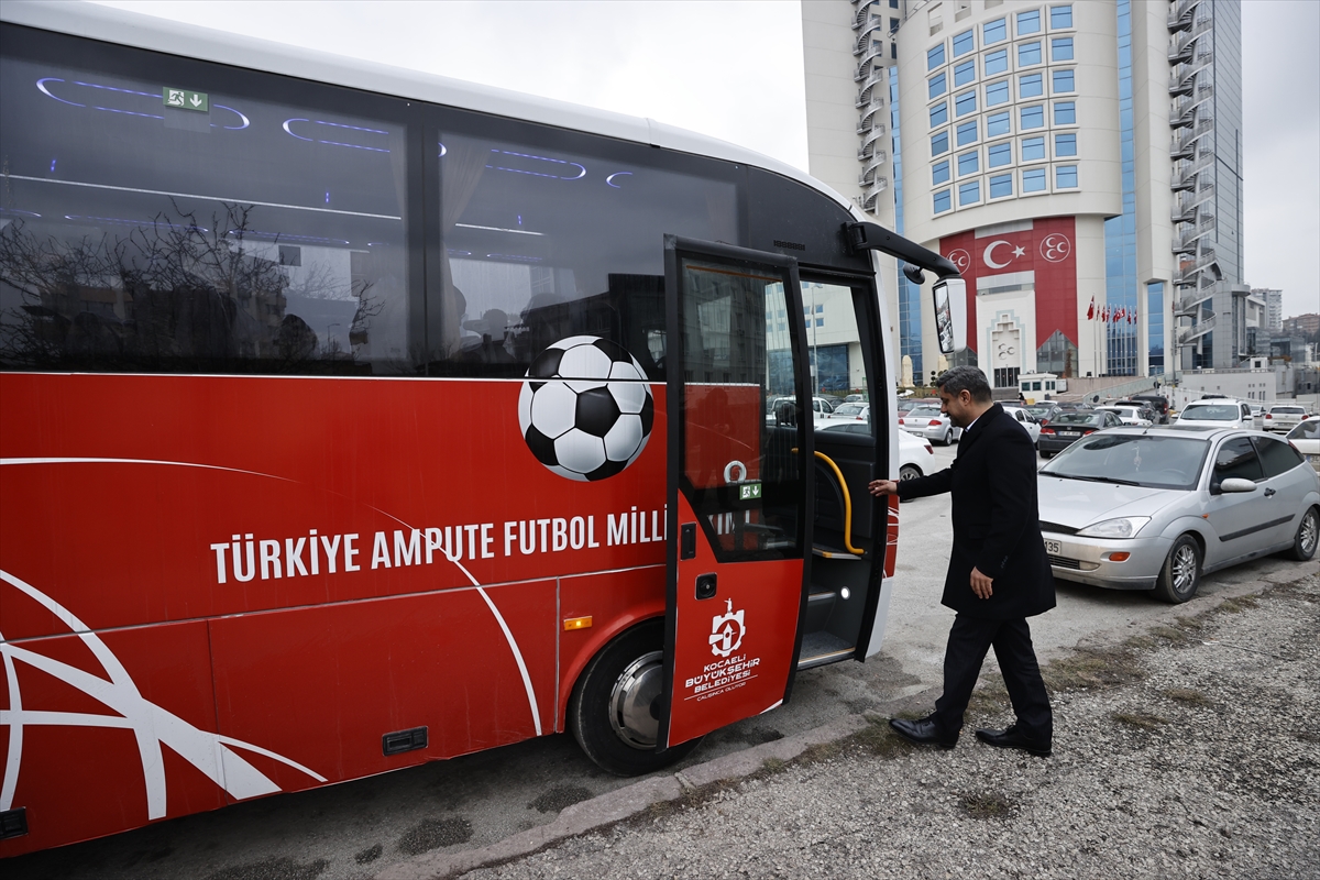 Ampute Futbol Milli Takımı'nın “Dünya Kupası yolculuğu” başladı